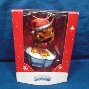 American Greetings Carlton Heirloom Skylanders Hot Dog Holiday Ornament 2014